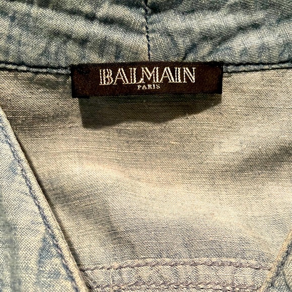 π HP π Balmain Chambray Bomber - Picture 12 of 12